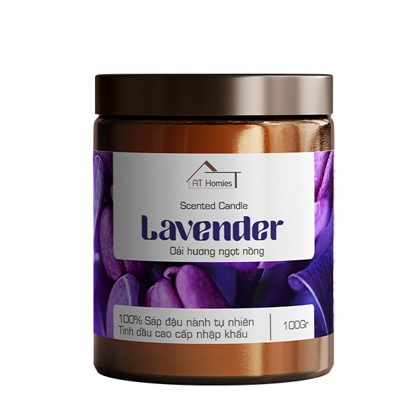 Nến thơm hương hoa oải hương - Lavender Scented Candles