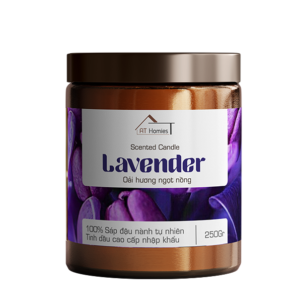 Nến thơm hương hoa oải hương - Lavender Scented Candles