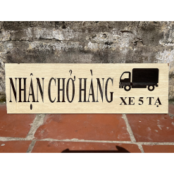 Tranh gỗ khắc Laser theo yêu cầu 10 Nhận Chở Hàng