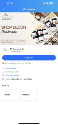 Thông báo: Kênh Official Account AT Homies trên Zalo