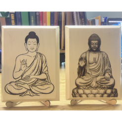 Tranh Phật A Di Đà & Thích Ca khắc laser giá rẻ tại AT Homies